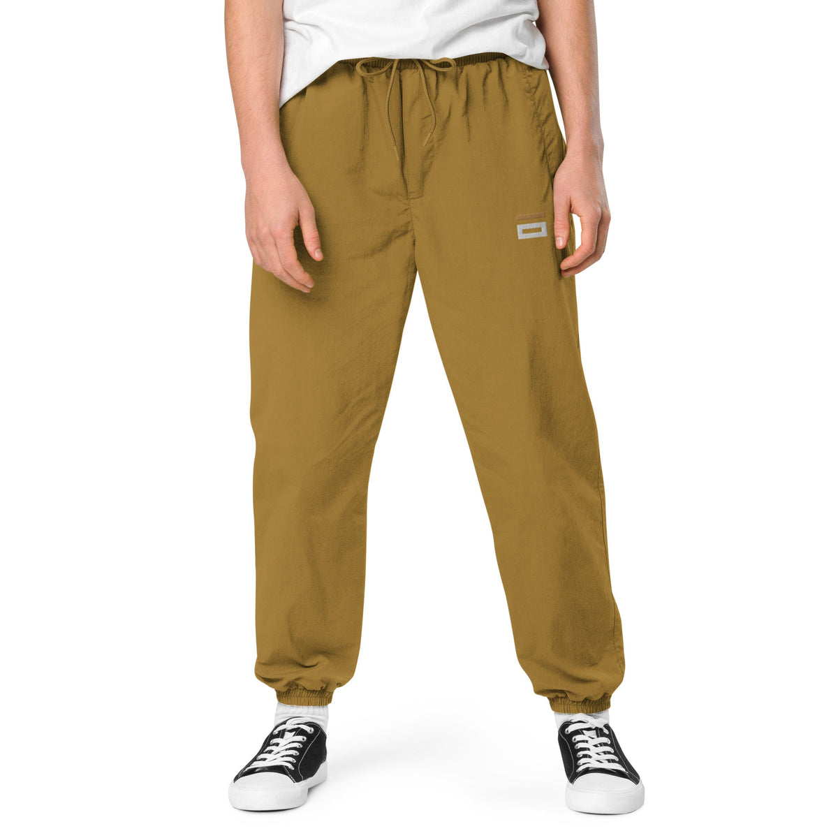 Recycled tracksuit trousers Brown - Alpha Clothing