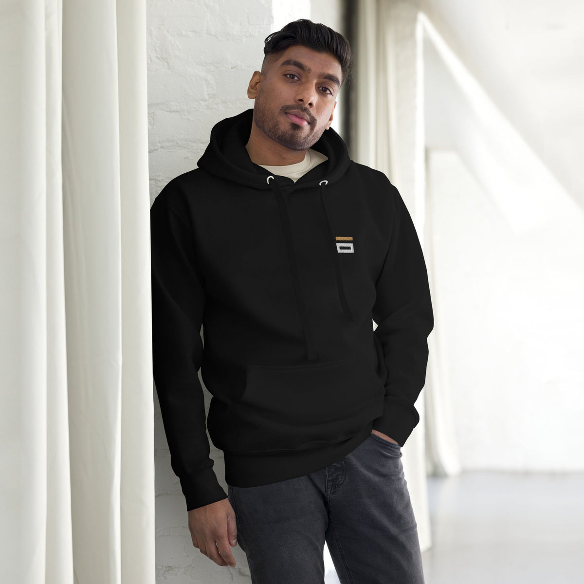Unisex Hoodie Black - Alpha Clothing