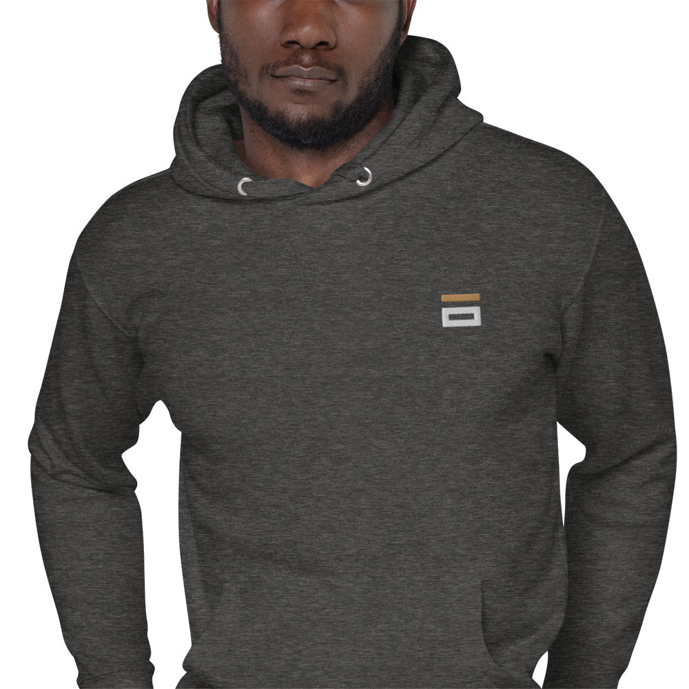 Unisex Hoodie Charcoal Heather - Alpha Clothing