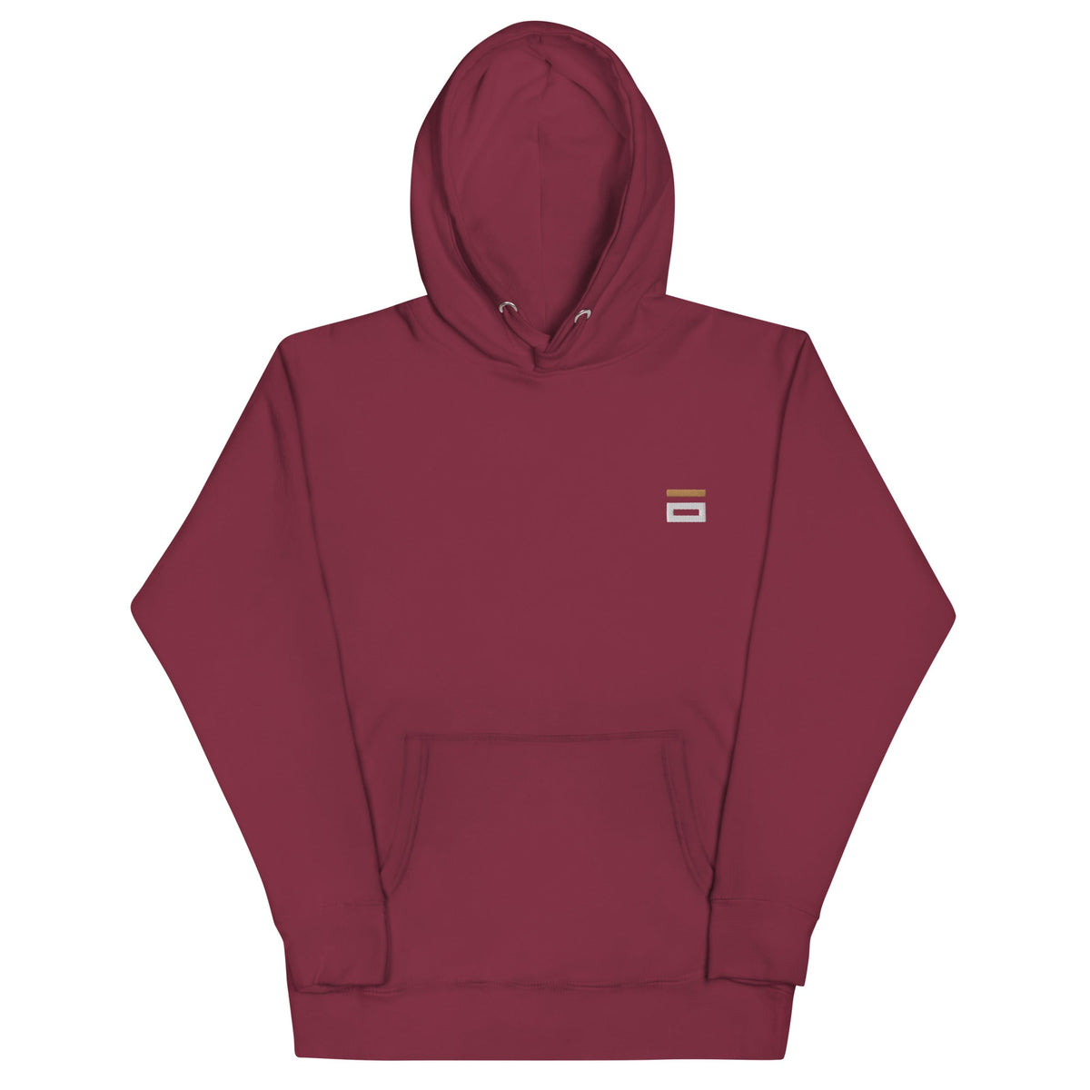 Unisex Hoodie Maroon - Alpha Clothing