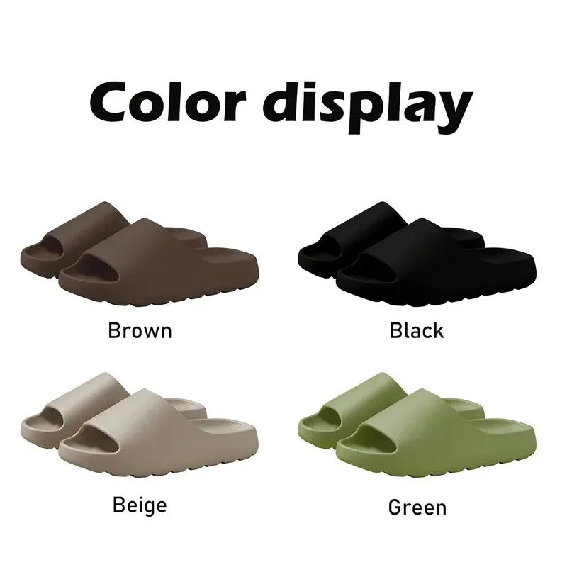 Cloud Comfort Slides - Top view showing foot bed